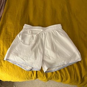 Summertime white shorts, could be used as pjs